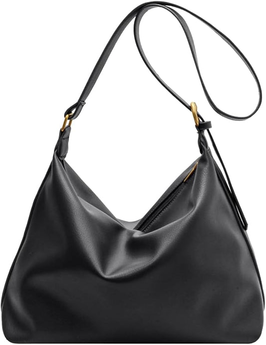 トートバッグ レディース 大容量 大きめ 軽量 斜めがけ ショルダーバッグ a4 レザー調 PU 通学 通勤 肩掛け バイカラー